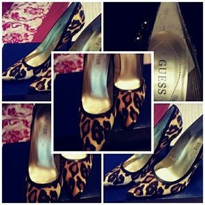 Guess...Leopard Print Heels